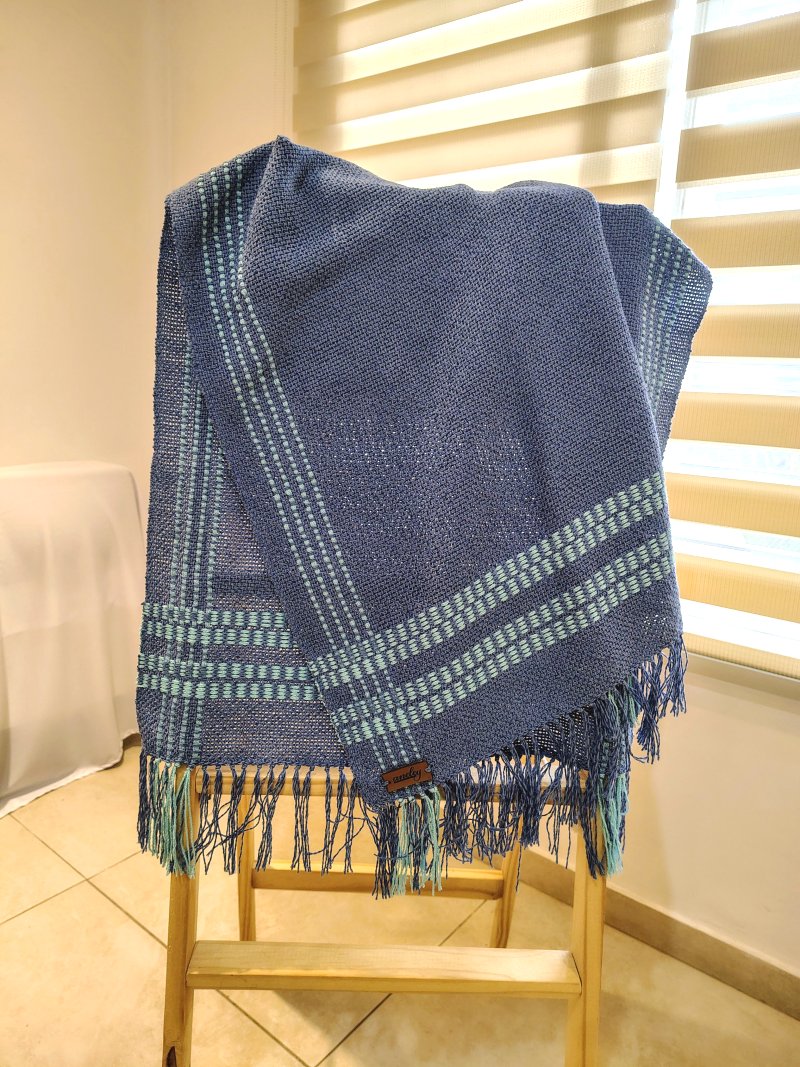 Pashminas tejidas en telar Huenu artesanales